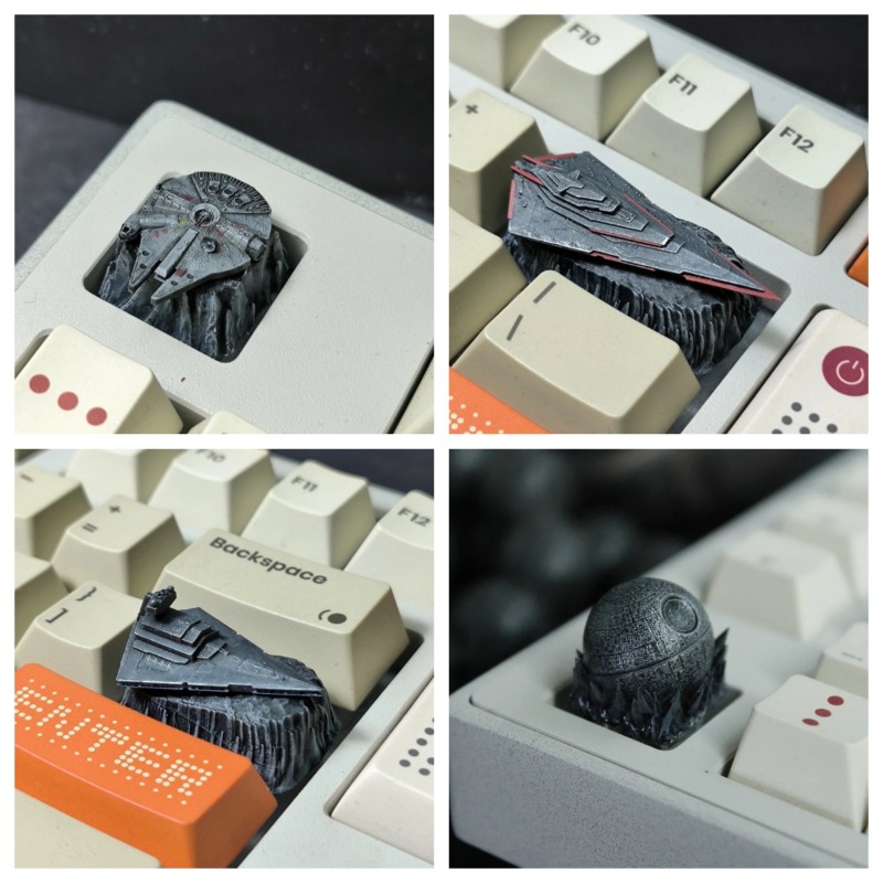 3D Printing Keycaps - غطاء مفتاح ميكانيكي للوحة مفاتيح الألعاب