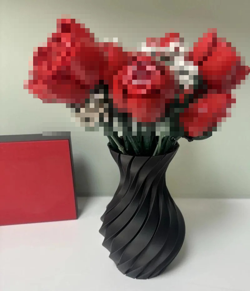 3D Printing Lego Bricks - مزهرية لباقة ليغو الورود الزهور باقة