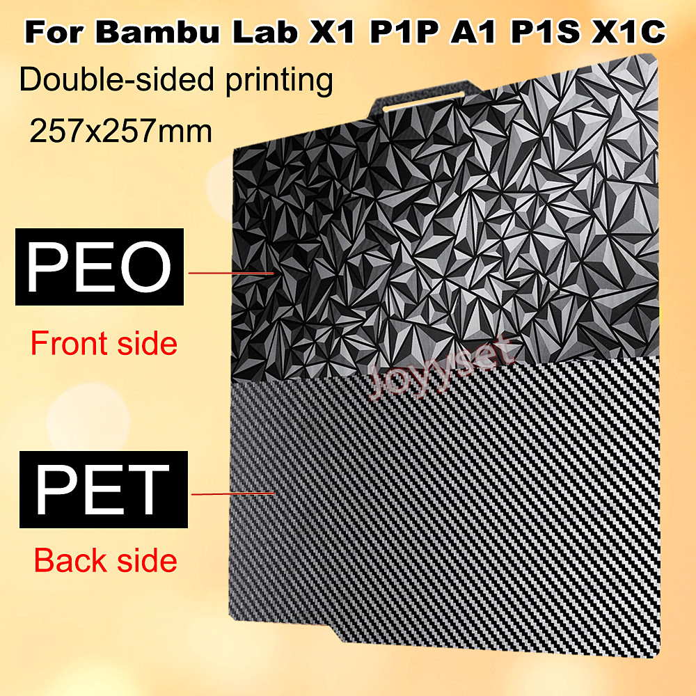 3D Printing X1 Carbon - PEO PET لمختبر بامبو X1 P1S