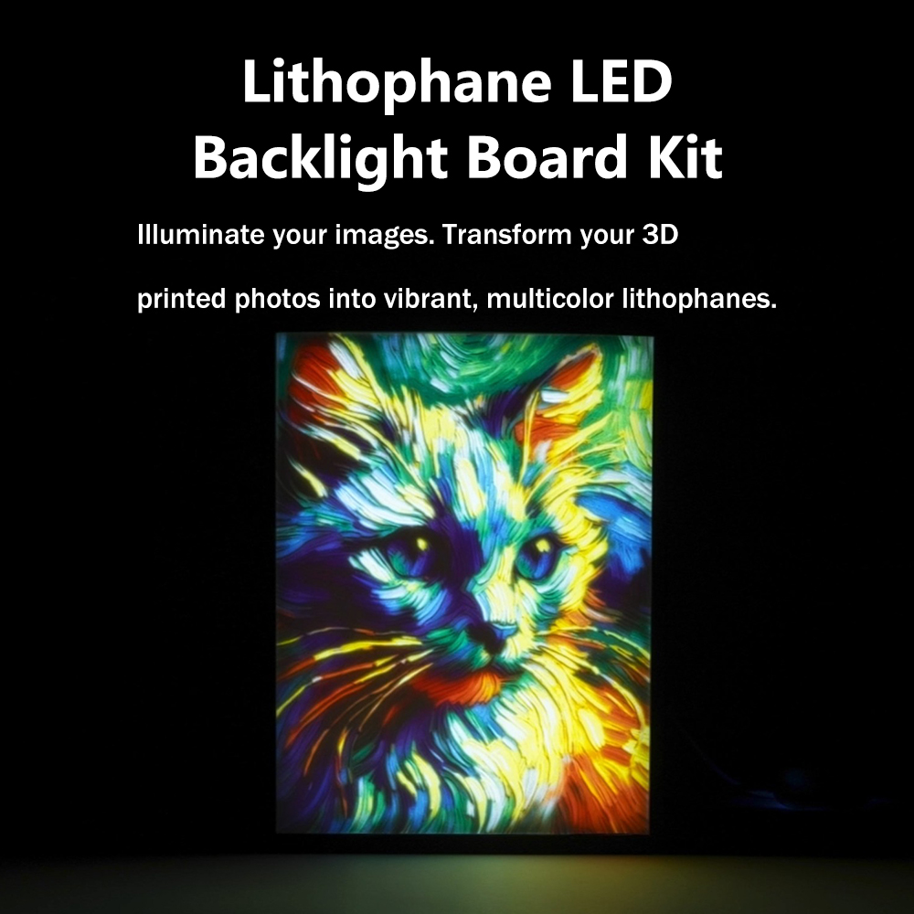 KC010 Lithophane CMYK PLAFilam - مراجعة 3D Printing Cnc وسعره