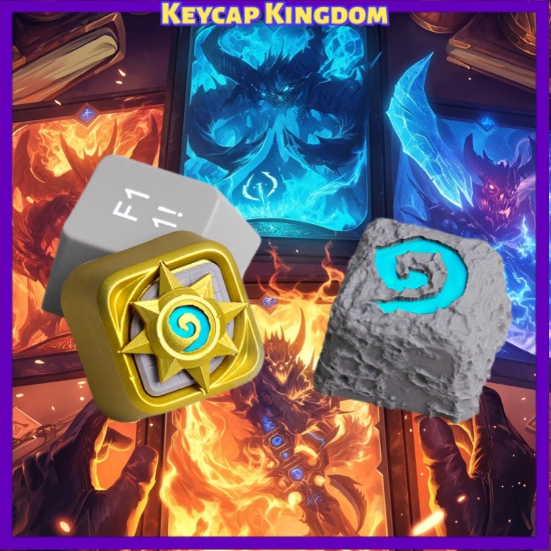 أغطية مفاتيح مخصصة لـ Hearthst - مراجعة 3D Printing Keycaps وسعره