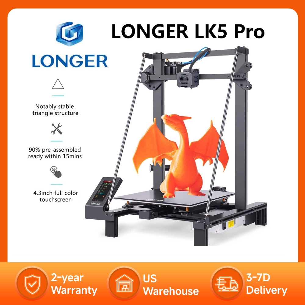 طابعة ثلاثية الأبعاد LONGER LK - مراجعة 3D Printing Design Software وسعره
