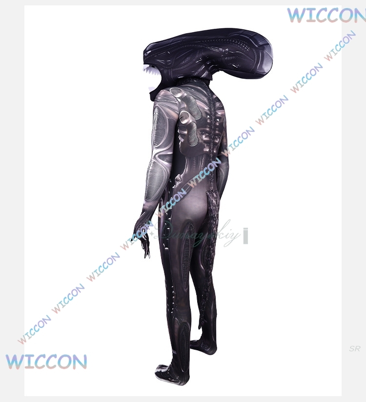 زي موحد/الهالوين للكبار الغريب - مراجعة 3D Printing Xenomorph وسعره