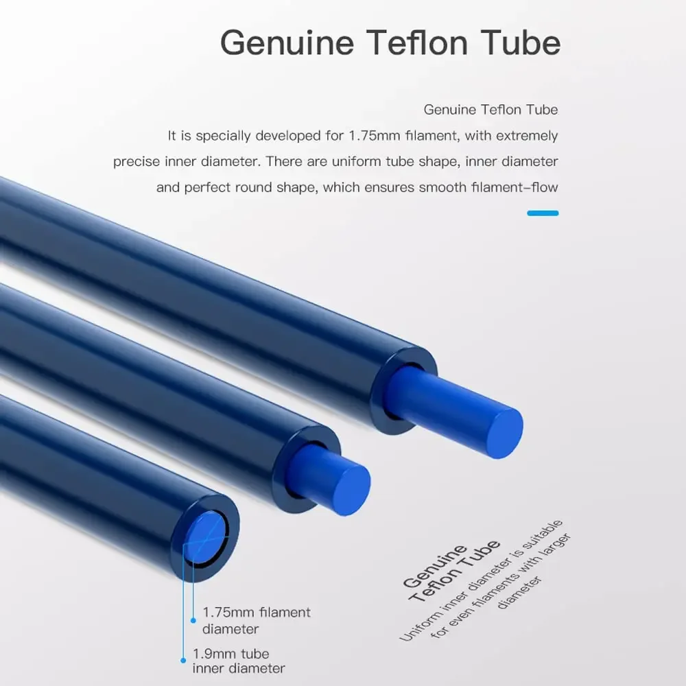 أنابيب PTFE زرقاء من CREALITY  - مراجعة 3D Printing Cnc وسعره