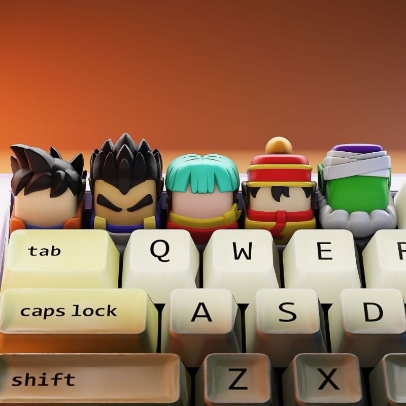 أغطية مفاتيح أنمي جديدة، أغطية - مراجعة 3D Printing Keycaps وسعره