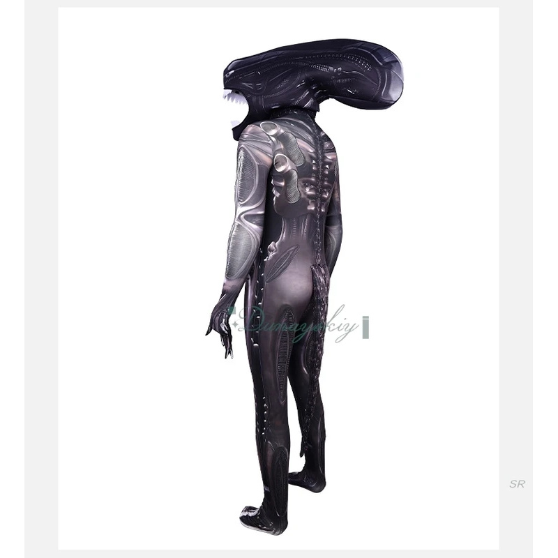 أزياء CyAlien Xenomorph المطبو - مراجعة 3D Printing Xenomorph وسعره