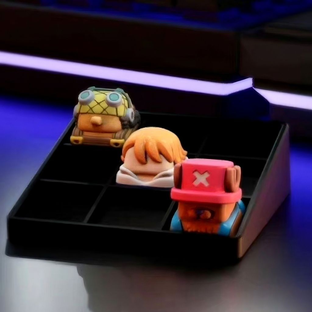 قطعة واحدة المروحية نامي أنيمي - مراجعة 3D Printing Keycaps وسعره