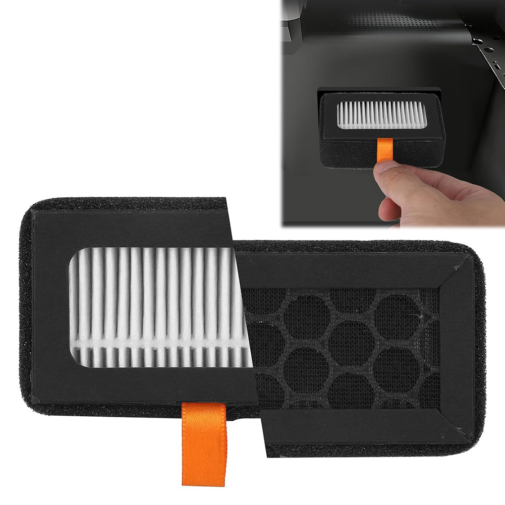 قطعتان من فلتر الهواء المزدوج  - مراجعة 3D Printing X1 Carbon وسعره