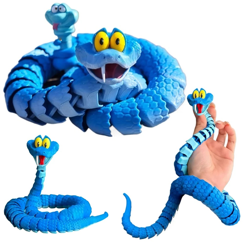 لعبة محاكاة ثعبان غارث ثلاثية  - مراجعة 3D Printing Figure وسعره