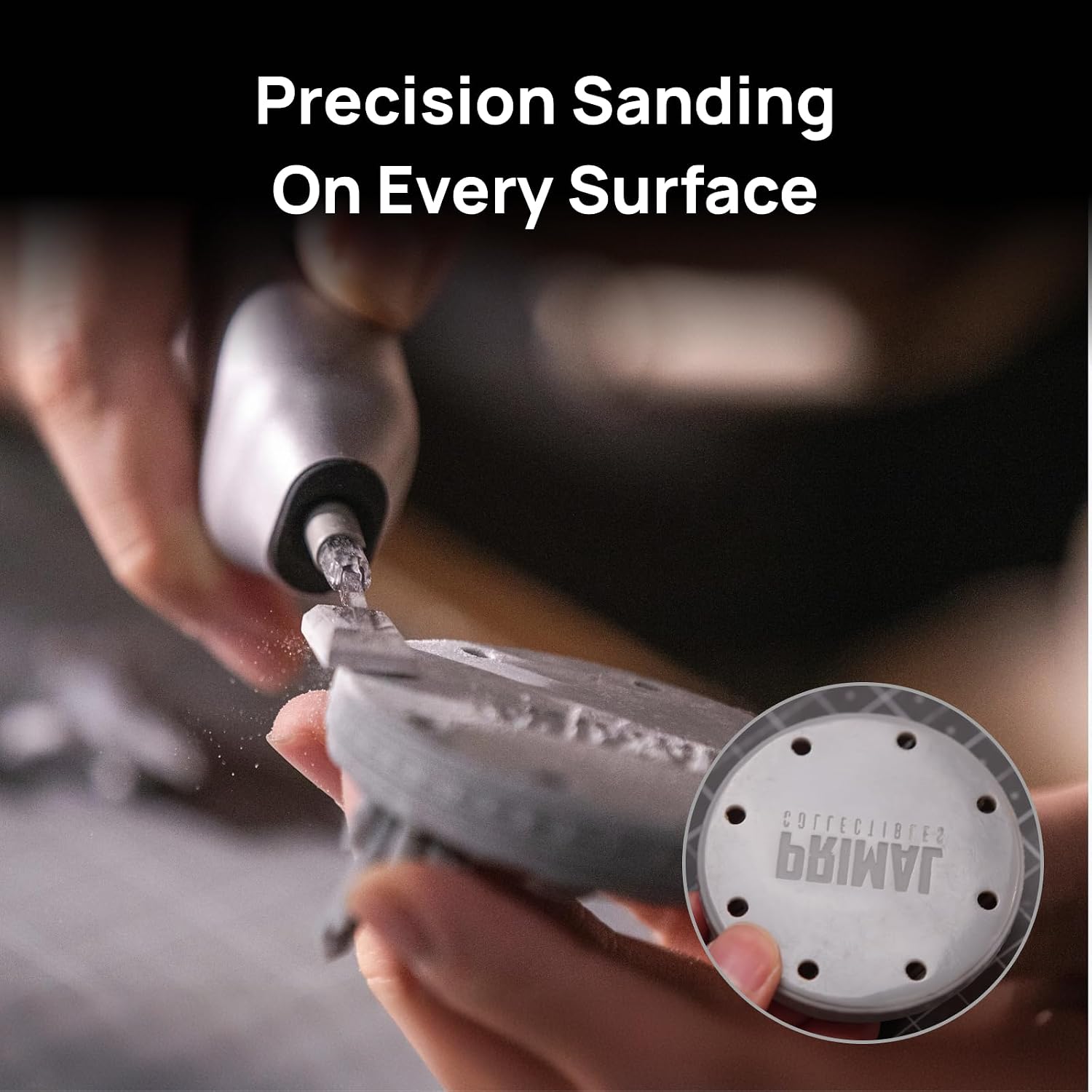 أداة صنفرة صوتية لاسلكية HOZO  - مراجعة 3D Printing Grinder وسعره