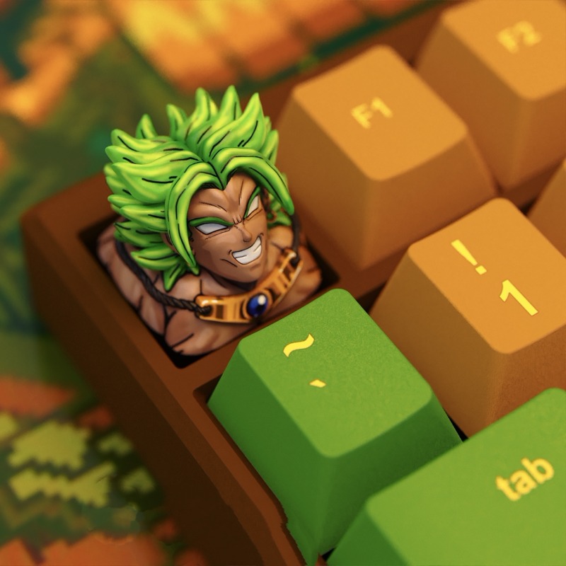 أغطية مفاتيح أنمي بتصميم برولي - مراجعة 3D Printing Keycaps وسعره