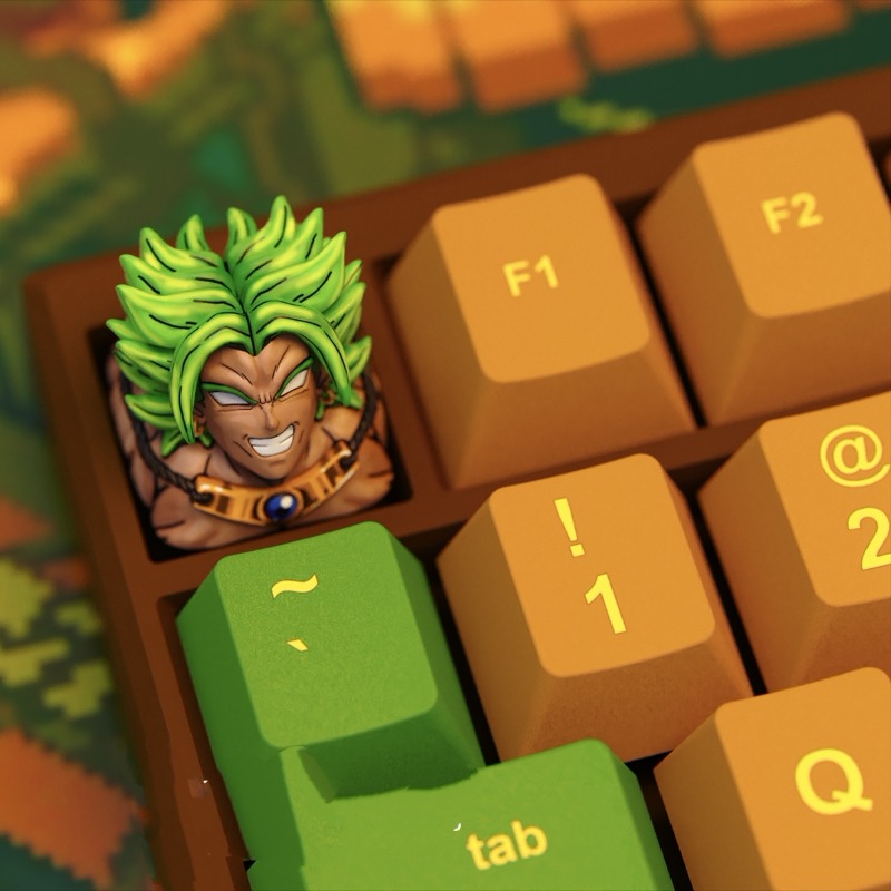أغطية مفاتيح أنمي بتصميم برولي - مراجعة 3D Printing Keycaps وسعره