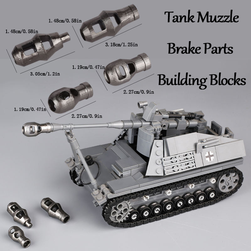 وحدات بناء مدفع دبابات عسكرية  - مراجعة 3D Printing Lego Bricks وسعره