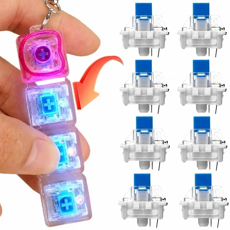 100 قطعة مفاتيح ميكانيكية للوح - مراجعة 3D Printing Keycaps وسعره